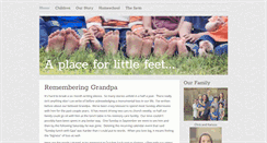 Desktop Screenshot of aplaceforlittlefeet.com