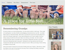 Tablet Screenshot of aplaceforlittlefeet.com